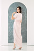 GS Party: Johanna Silk Dress with Sleeves